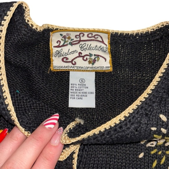 Y2K New Year's Millennium Vintage Christmas Holiday Ugly Sweater Women’s S 2000 - Picture 16 of 16